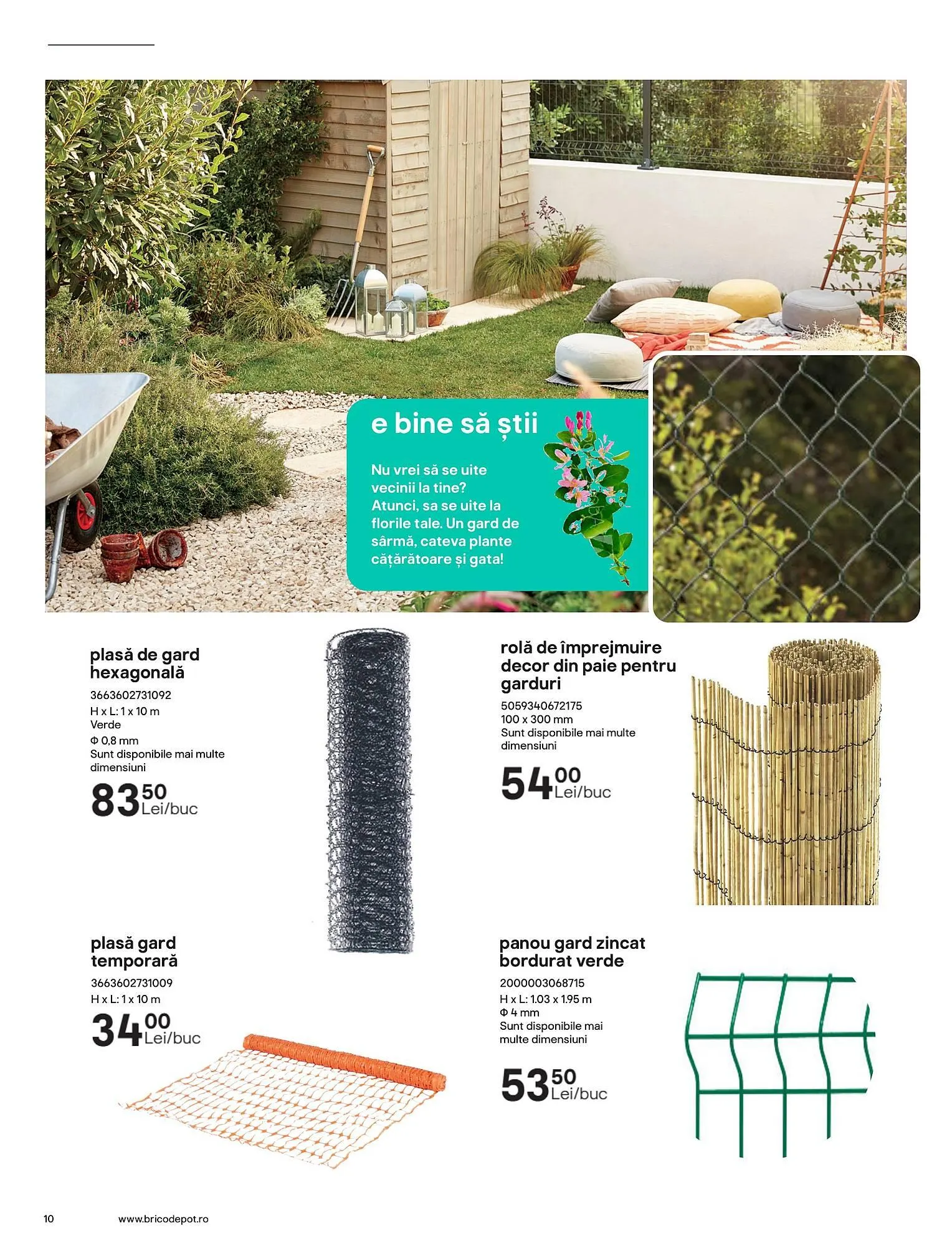 Catalog Catalog Brico Depôt de la 23 mai până la 31 octombrie 2025 - Revista Pagina 10