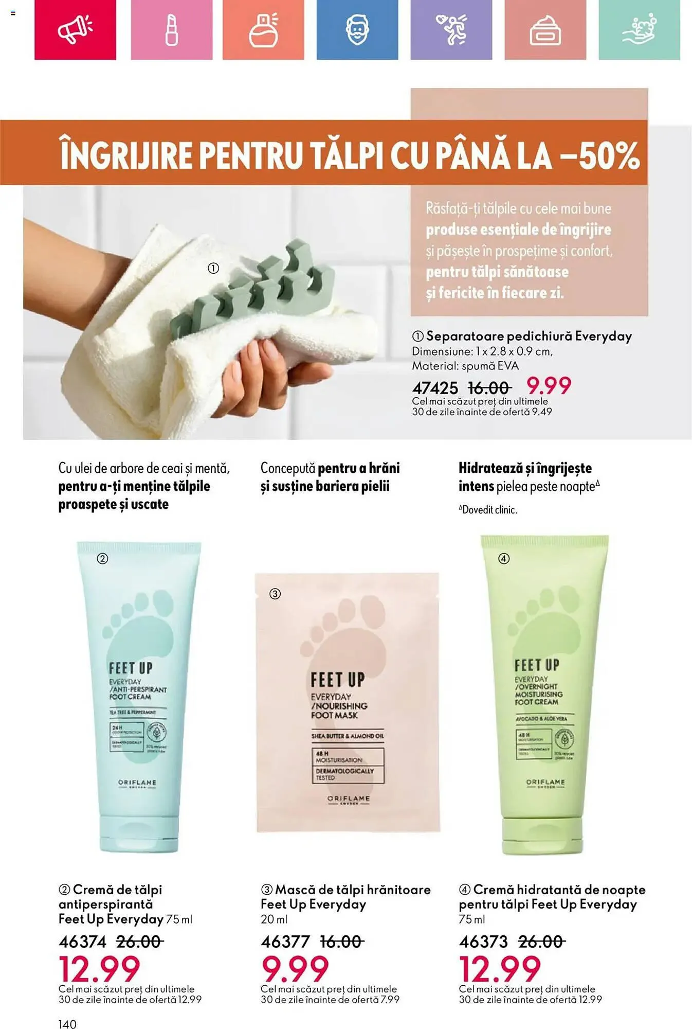 Catalog Catalog Oriflame de la 19 august până la 9 septembrie 2025 - Revista Pagina 140