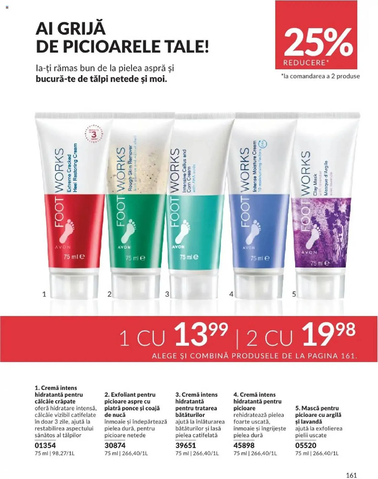 Catalog Catalog Avon de la 1 aprilie până la 30 aprilie 2025 - Revista Pagina 161