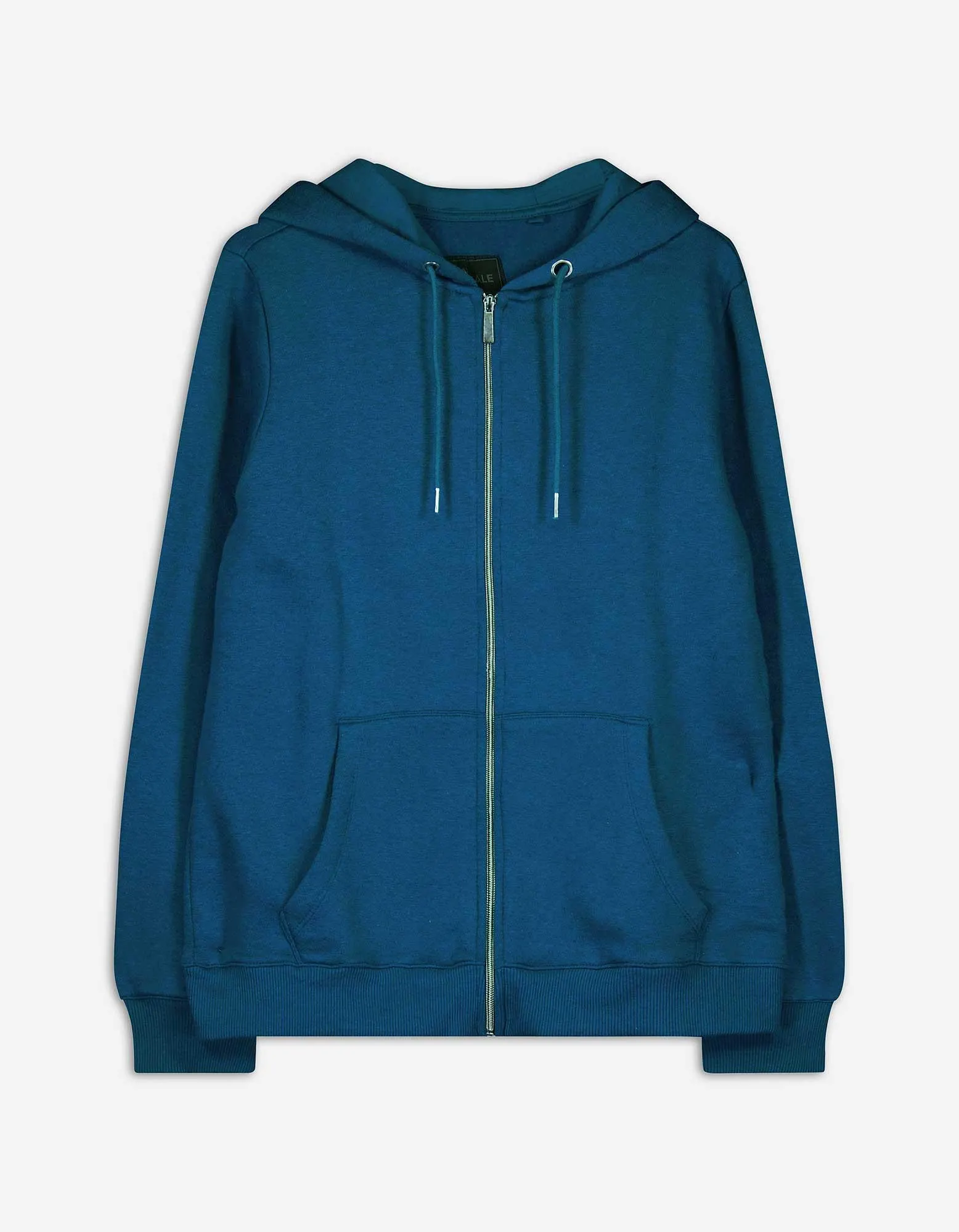 Jachetă sport - Glugă cu șnur - Turcoaz