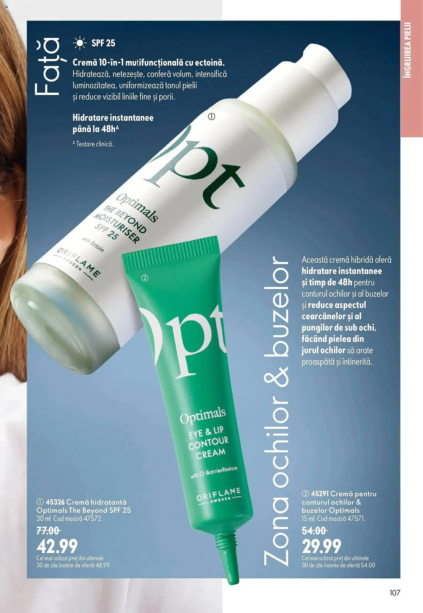 Catalog Catalog Oriflame de la 17 iunie până la 7 iulie 2026 - Revista Pagina 107