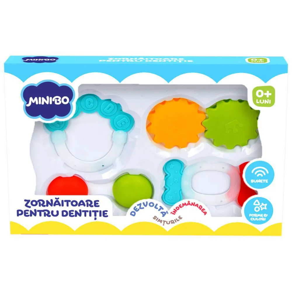 Set zornaitoare pentru dentitie, Minibo