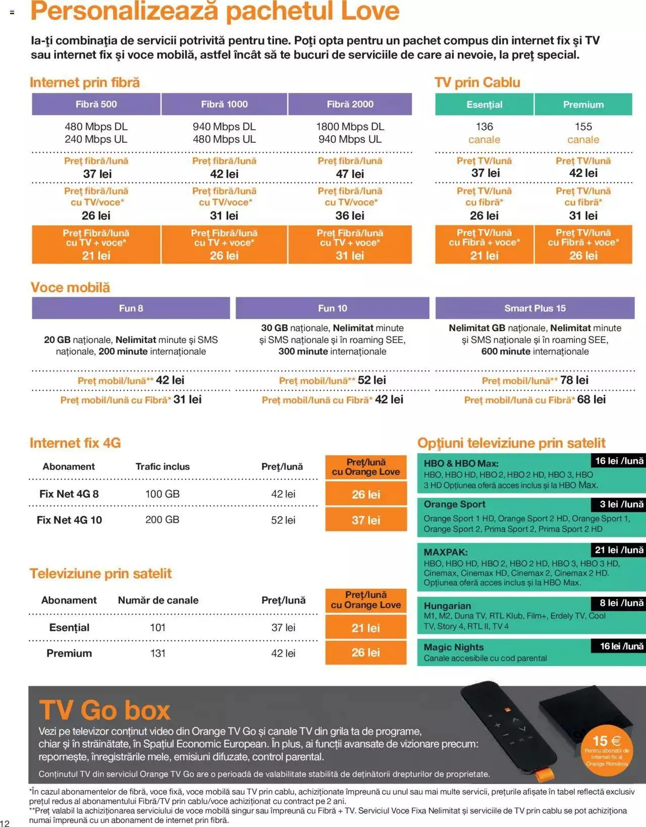 Catalog Orange - Catalog nou de la 21 decembrie până la 31 decembrie 2023 - Revista Pagina 12
