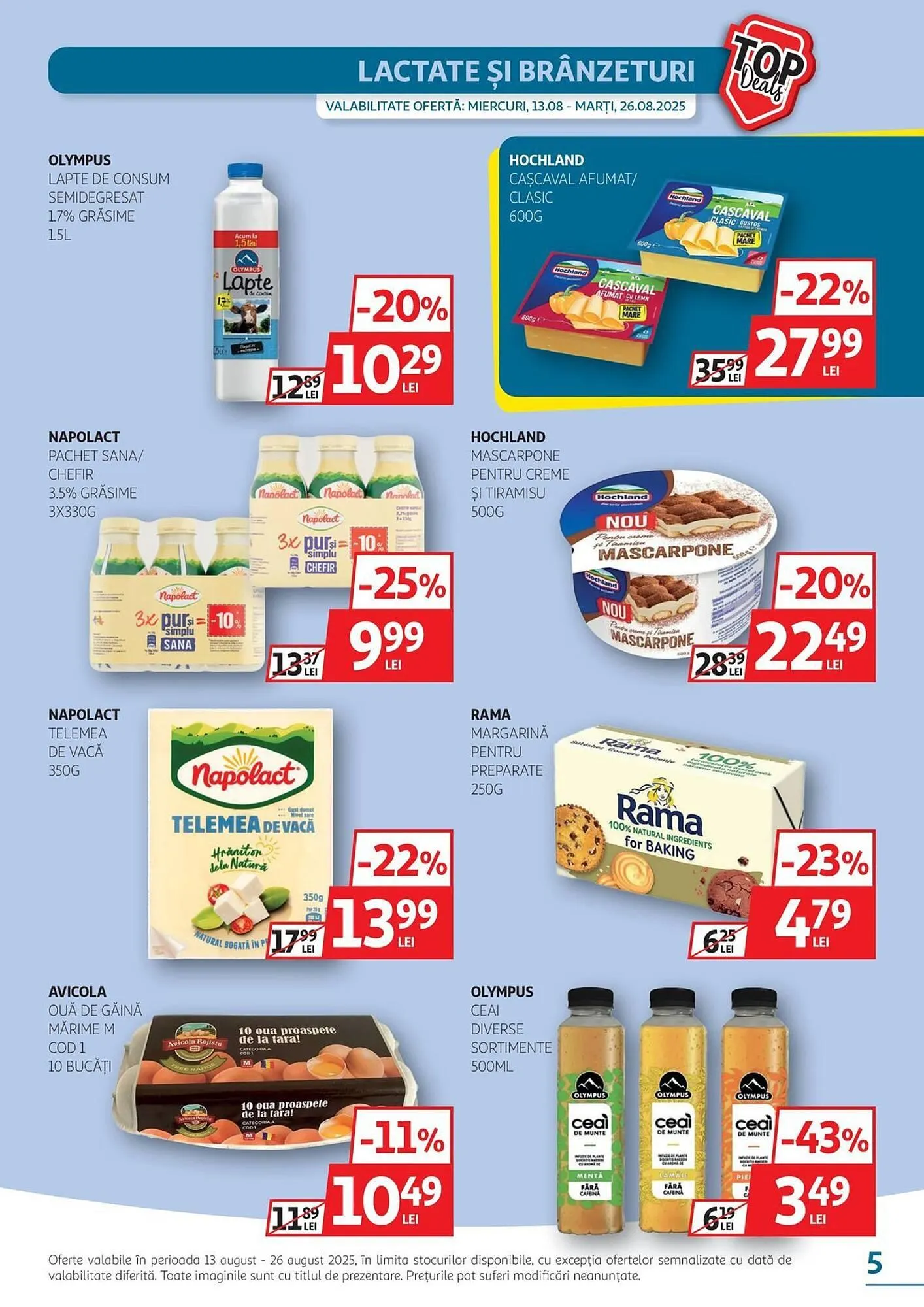 Catalog Catalog Auchan de la 13 august până la 26 august 2025 - Revista Pagina 5