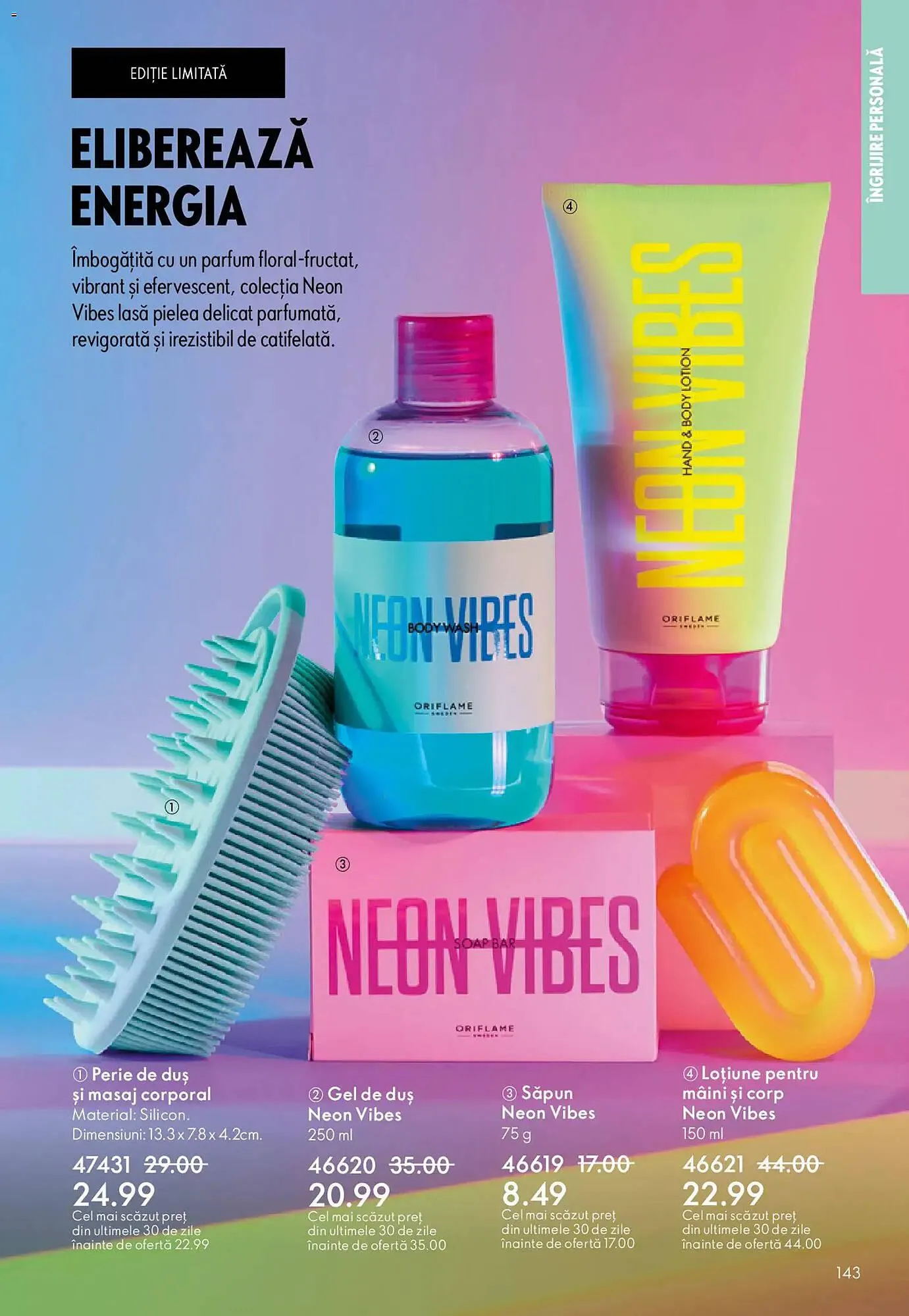 Catalog Catalog Oriflame de la 6 mai până la 26 mai 2026 - Revista Pagina 143
