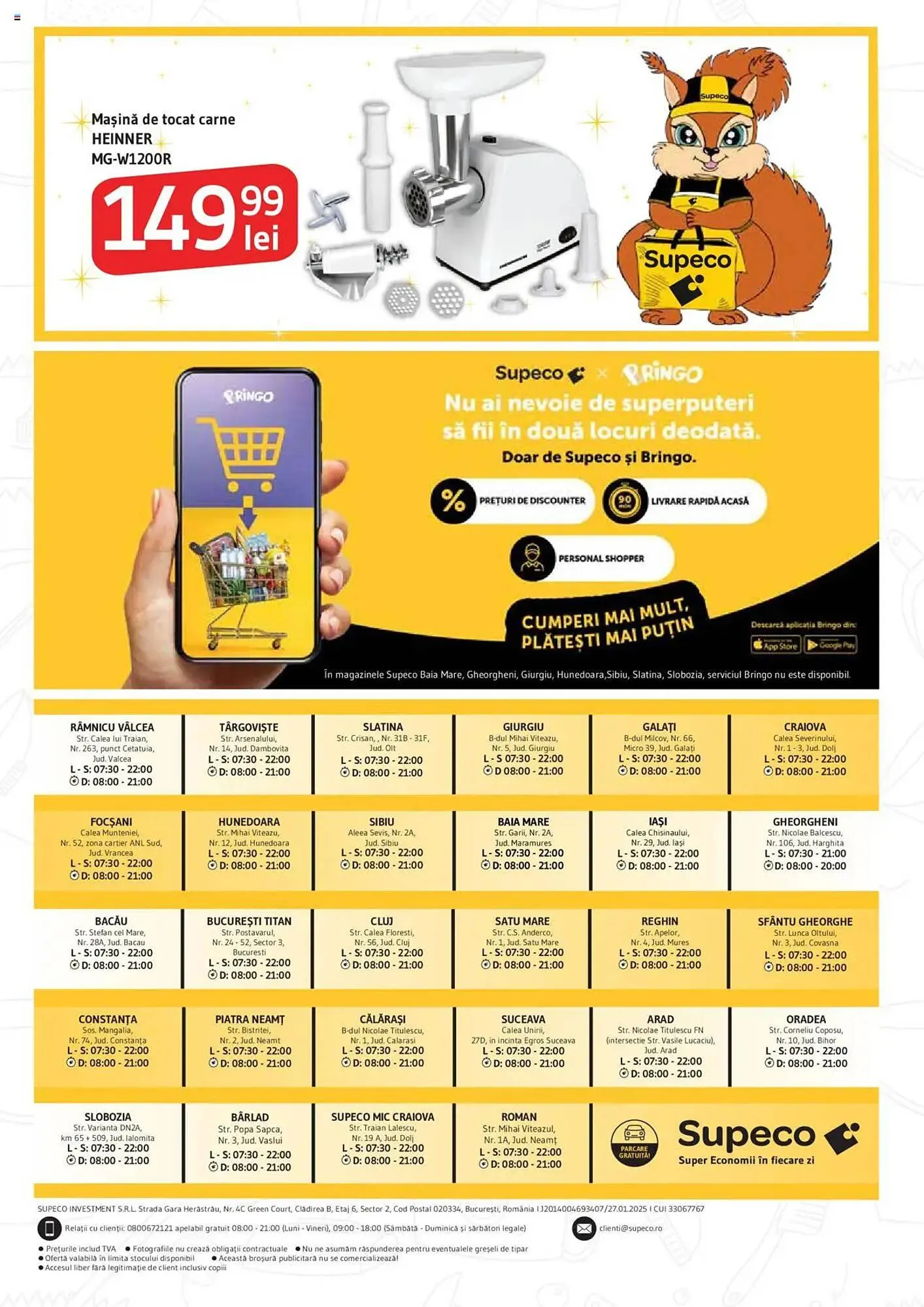 Catalog Catalog Supeco de la 15 octombrie până la 29 octombrie 2025 - Revista Pagina 22