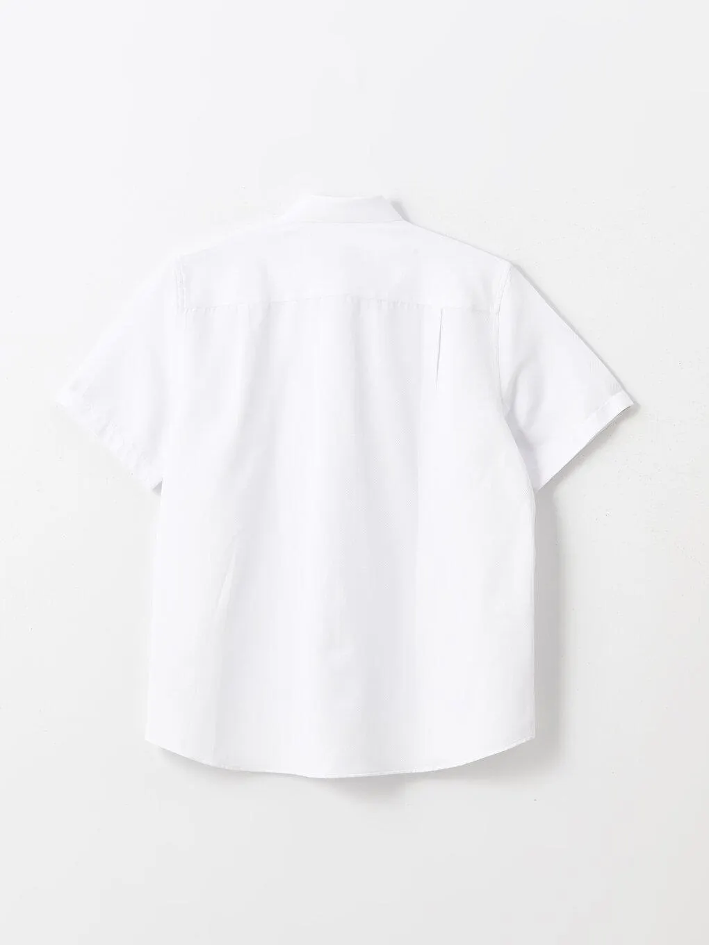 LCWAIKIKI Formal Cămașă Dobby pentru bărbați cu mânecă scurtă, regular fit