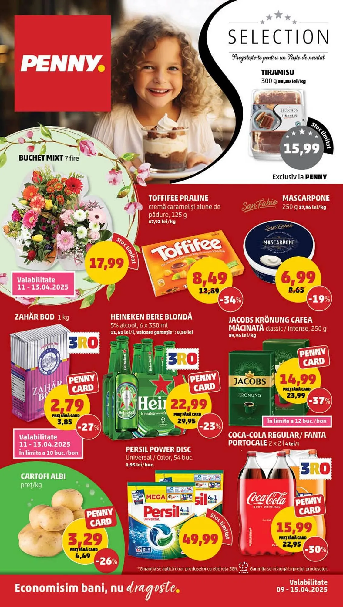 Catalog Catalog Penny de la 9 aprilie până la 15 aprilie 2025 - Revista Pagina 1