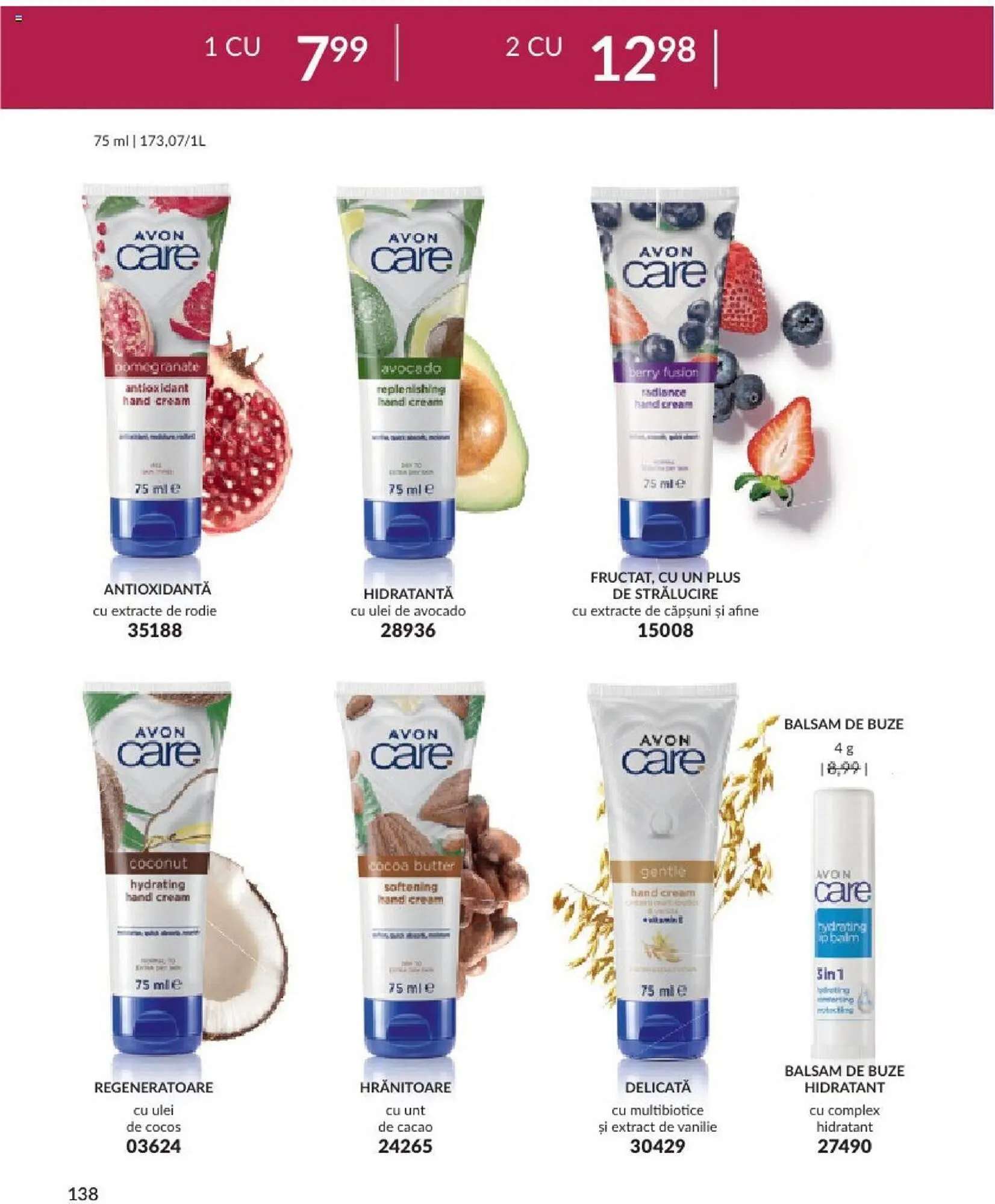 Catalog Avon catalog de la 1 septembrie până la 30 septembrie 2023 - Revista Pagina 140