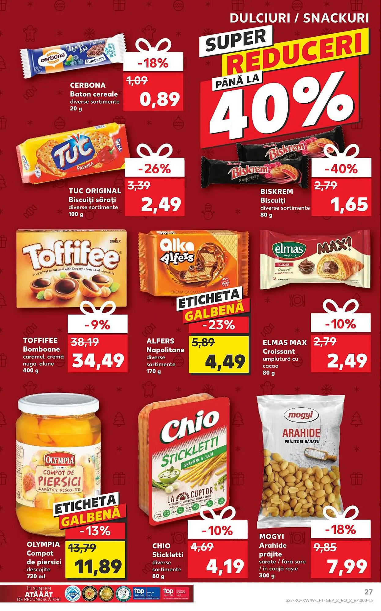 Catalog Kaufland catalog de la 6 decembrie până la 12 decembrie 2023 - Revista Pagina 27