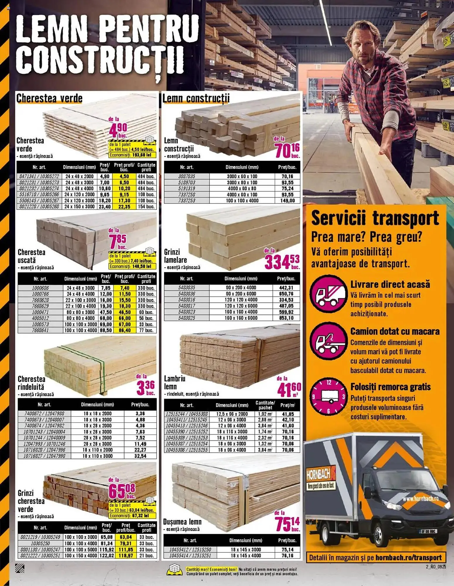Catalog Magazine Hornbach de la 14 septembrie până la 14 octombrie 2025 - Revista Pagina 2