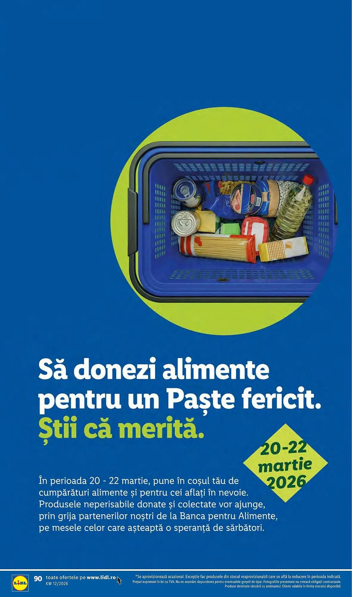 Catalog Catalog Lidl de la 16 martie până la 22 martie 2026 - Revista Pagina 90