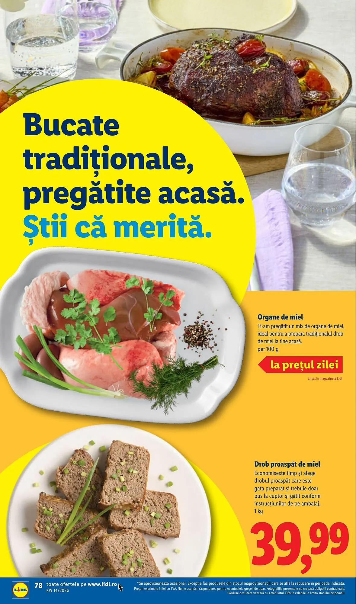 Catalog Catalog Lidl de la 30 martie până la 5 aprilie 2026 - Revista Pagina 78