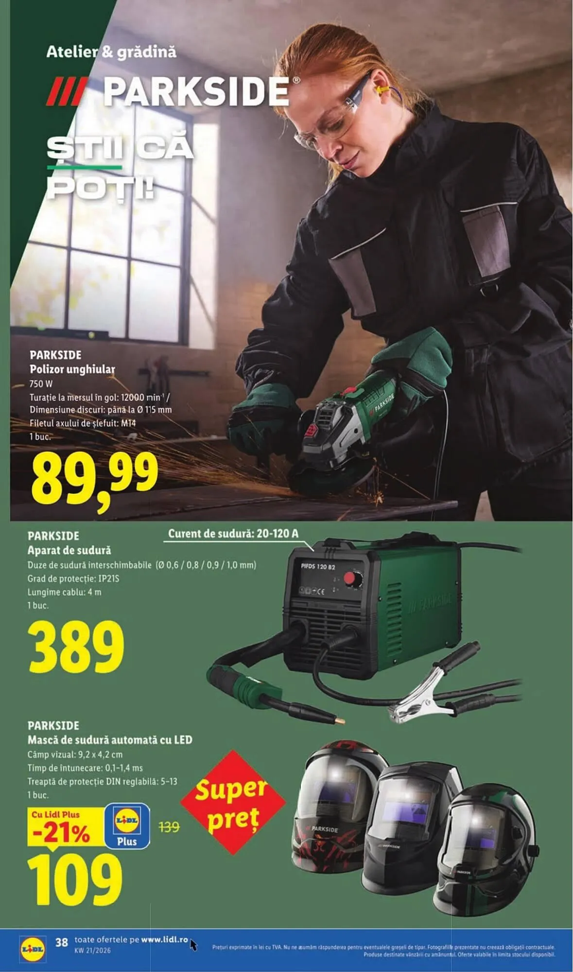 Catalog Catalog Lidl de la 18 mai până la 24 mai 2026 - Revista Pagina 38