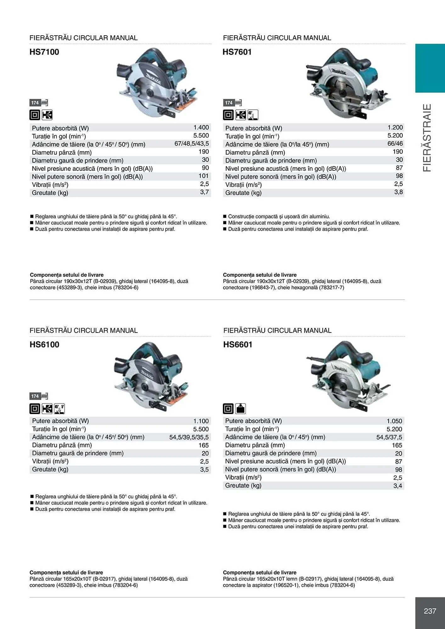Catalog Catalog Makita de la 28 aprilie până la 31 decembrie 2026 - Revista Pagina 237