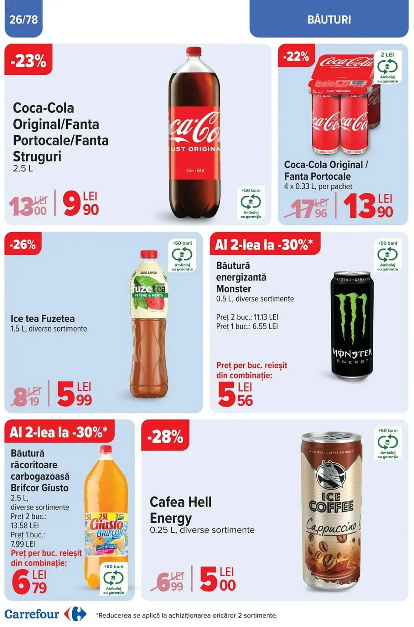 Catalog Catalog Carrefour de la 26 martie până la 1 aprilie 2025 - Revista Pagina 27