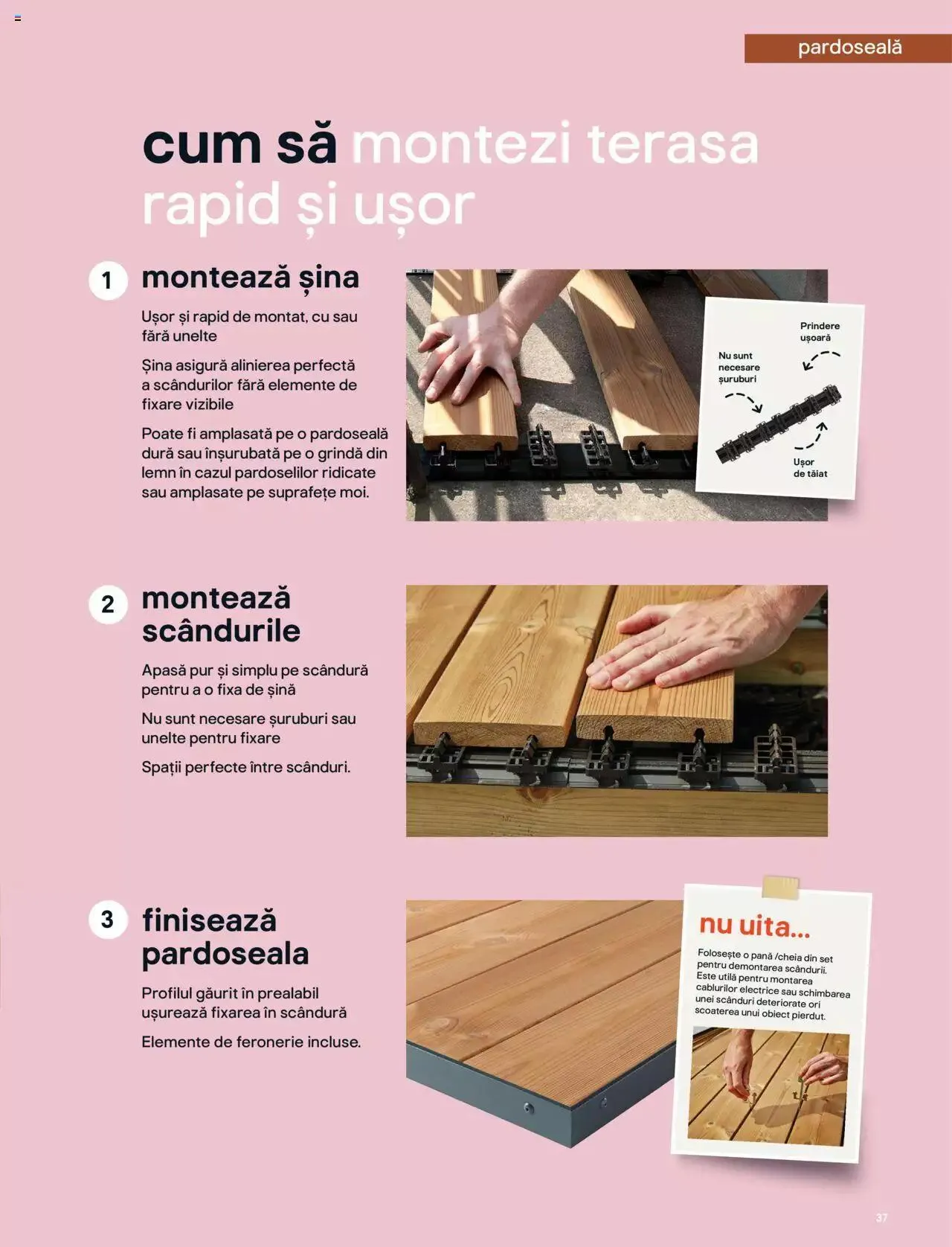 Catalog Brico Depot catalog - Grădină de la 7 aprilie până la 30 septembrie 2023 - Revista Pagina 37