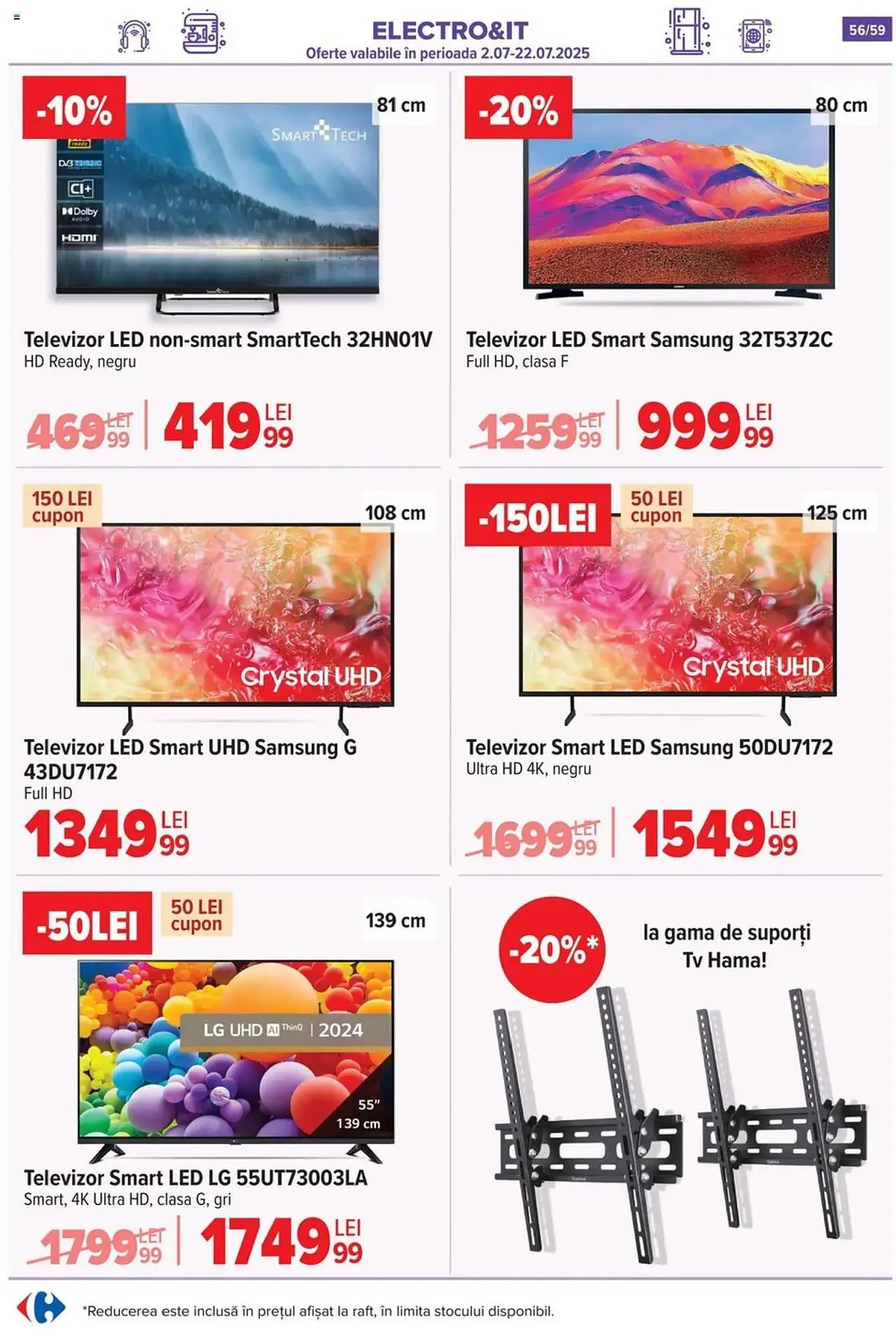 Catalog Catalog Carrefour de la 1 iulie până la 8 iulie 2025 - Revista Pagina 56