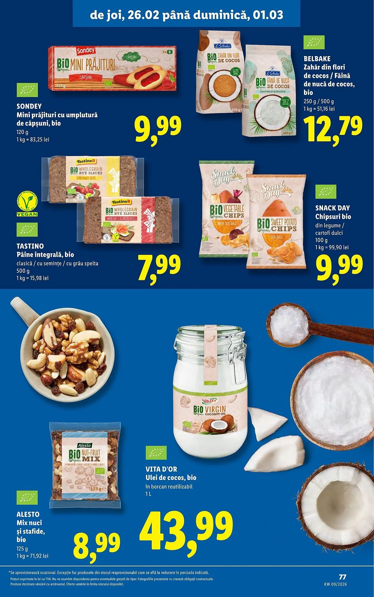 Catalog Catalog Lidl de la 23 februarie până la 1 martie 2026 - Revista Pagina 77