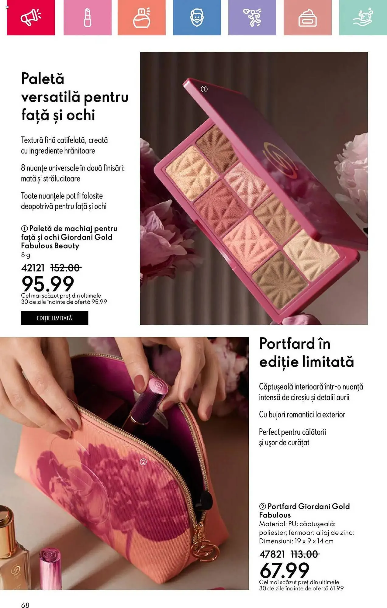Catalog Catalog Oriflame de la 15 iunie până la 5 iulie 2025 - Revista Pagina 68