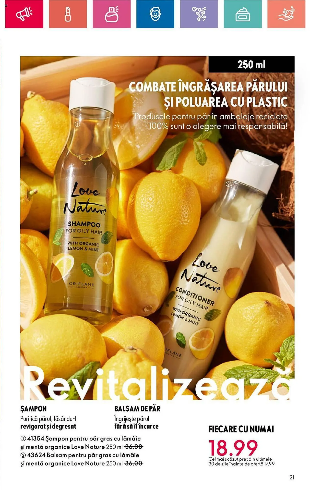 Catalog Oriflame catalog de la 28 mai până la 17 iunie 2024 - Revista Pagina 21