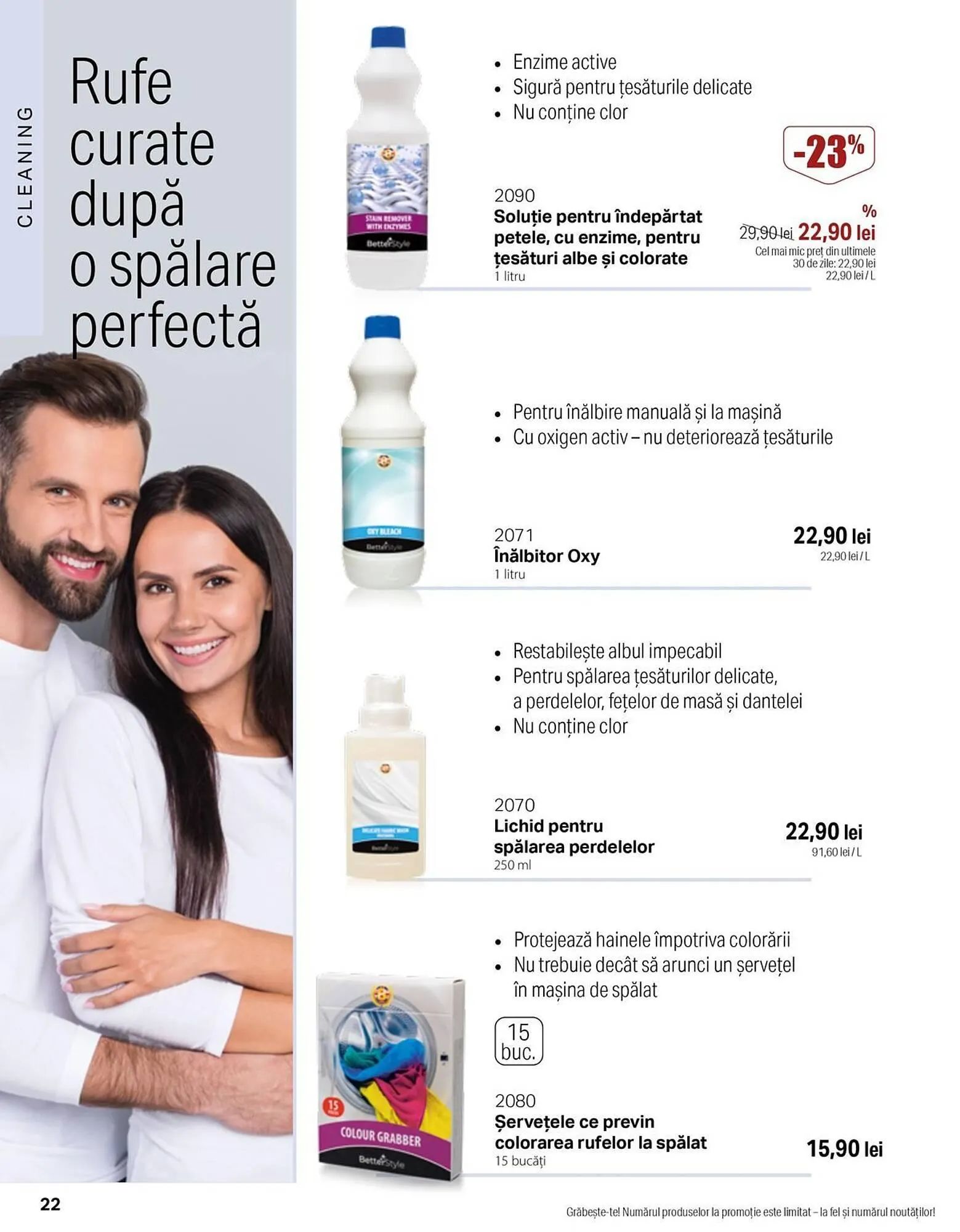 Catalog Catalog BetterStyle de la 3 februarie până la 28 februarie 2025 - Revista Pagina 22