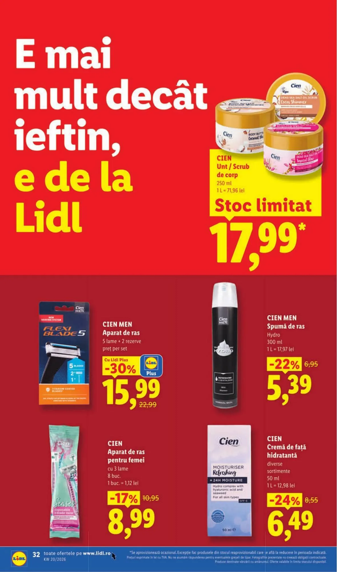 Catalog Catalog Lidl de la 11 mai până la 17 mai 2026 - Revista Pagina 32