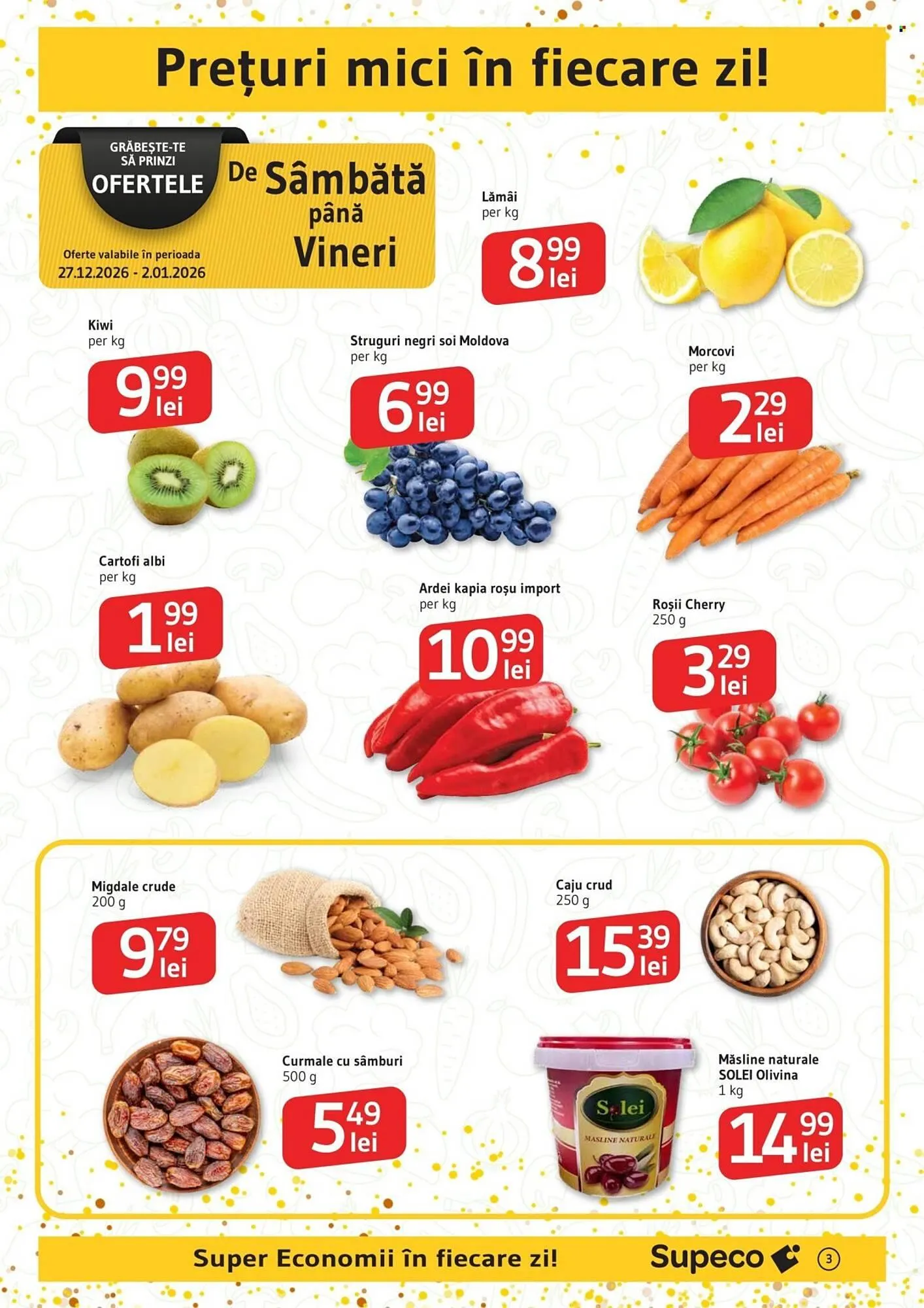 Catalog Catalog Supeco de la 27 decembrie până la 7 ianuarie 2026 - Revista Pagina 3