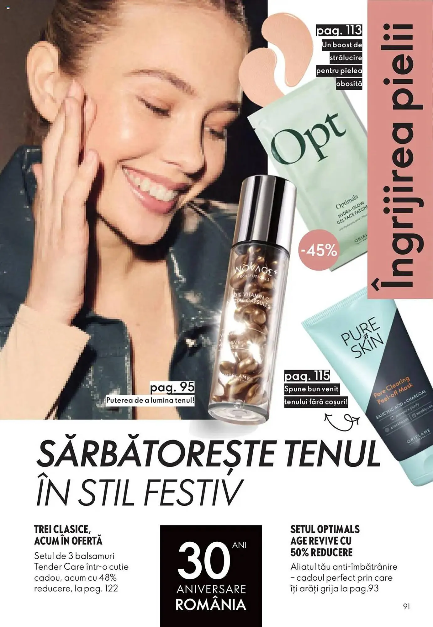 Catalog Catalog Oriflame de la 11 noiembrie până la 2 decembrie 2025 - Revista Pagina 91
