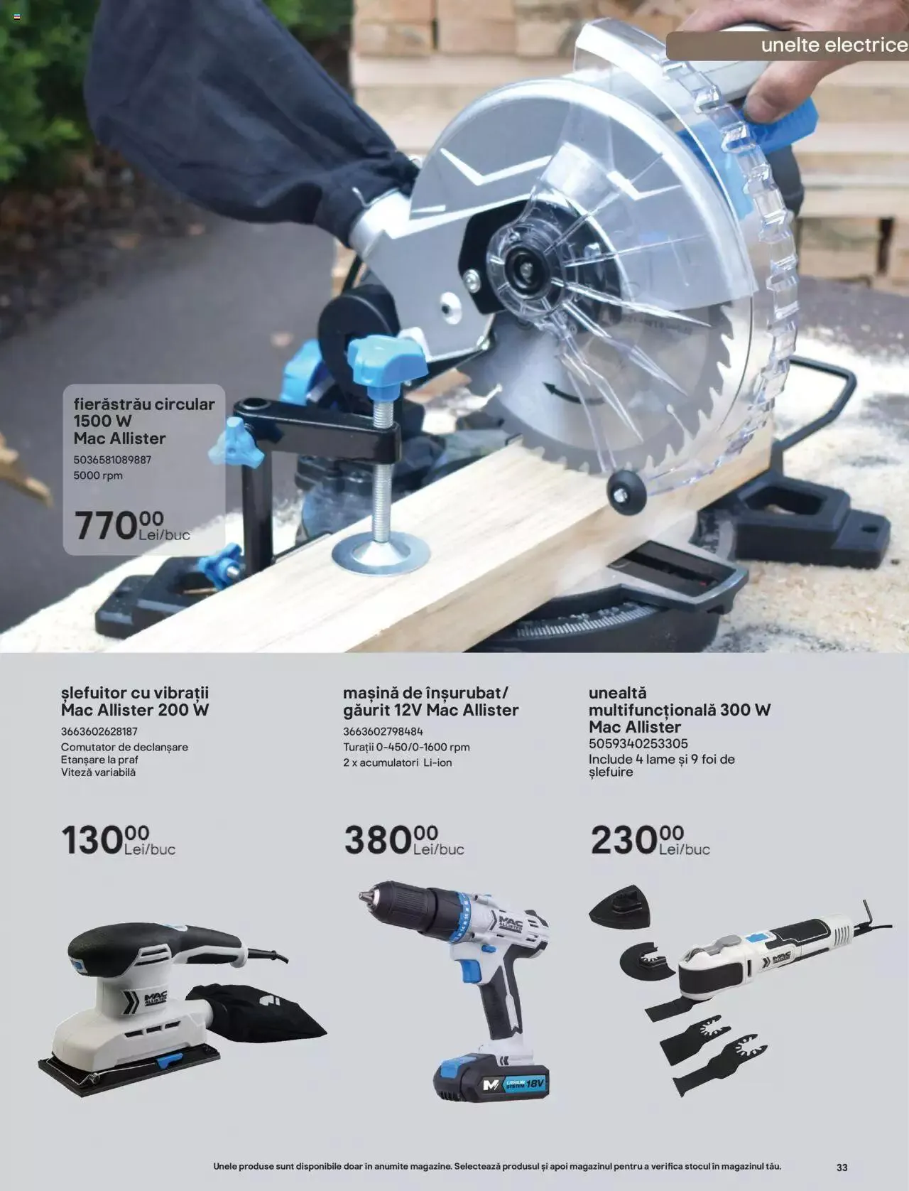 Catalog Brico Depot catalog - Inspirație Vară 2023 de la 7 aprilie până la 30 septembrie 2023 - Revista Pagina 33