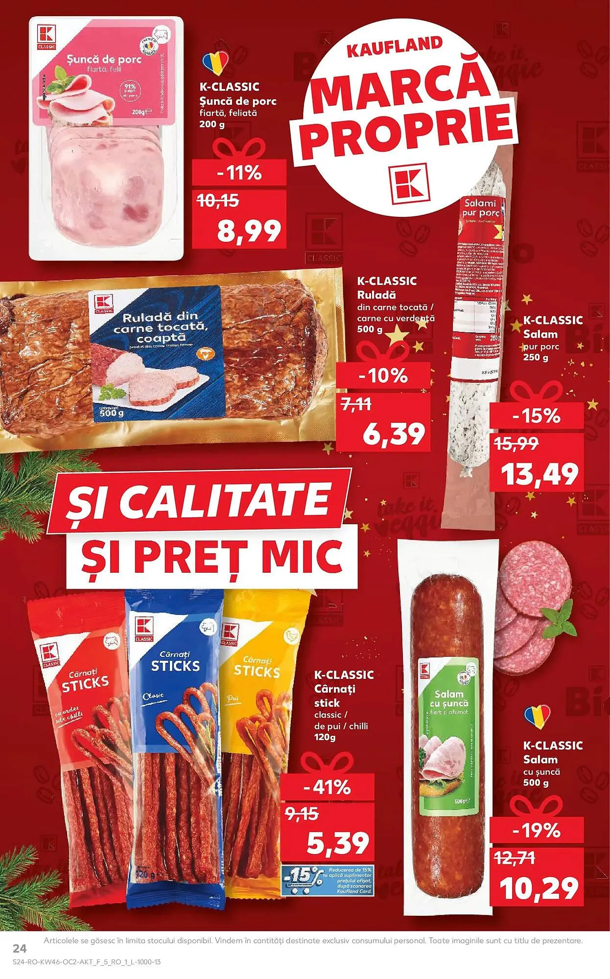 Catalog Catalog Kaufland de la 12 noiembrie până la 18 noiembrie 2025 - Revista Pagina 24