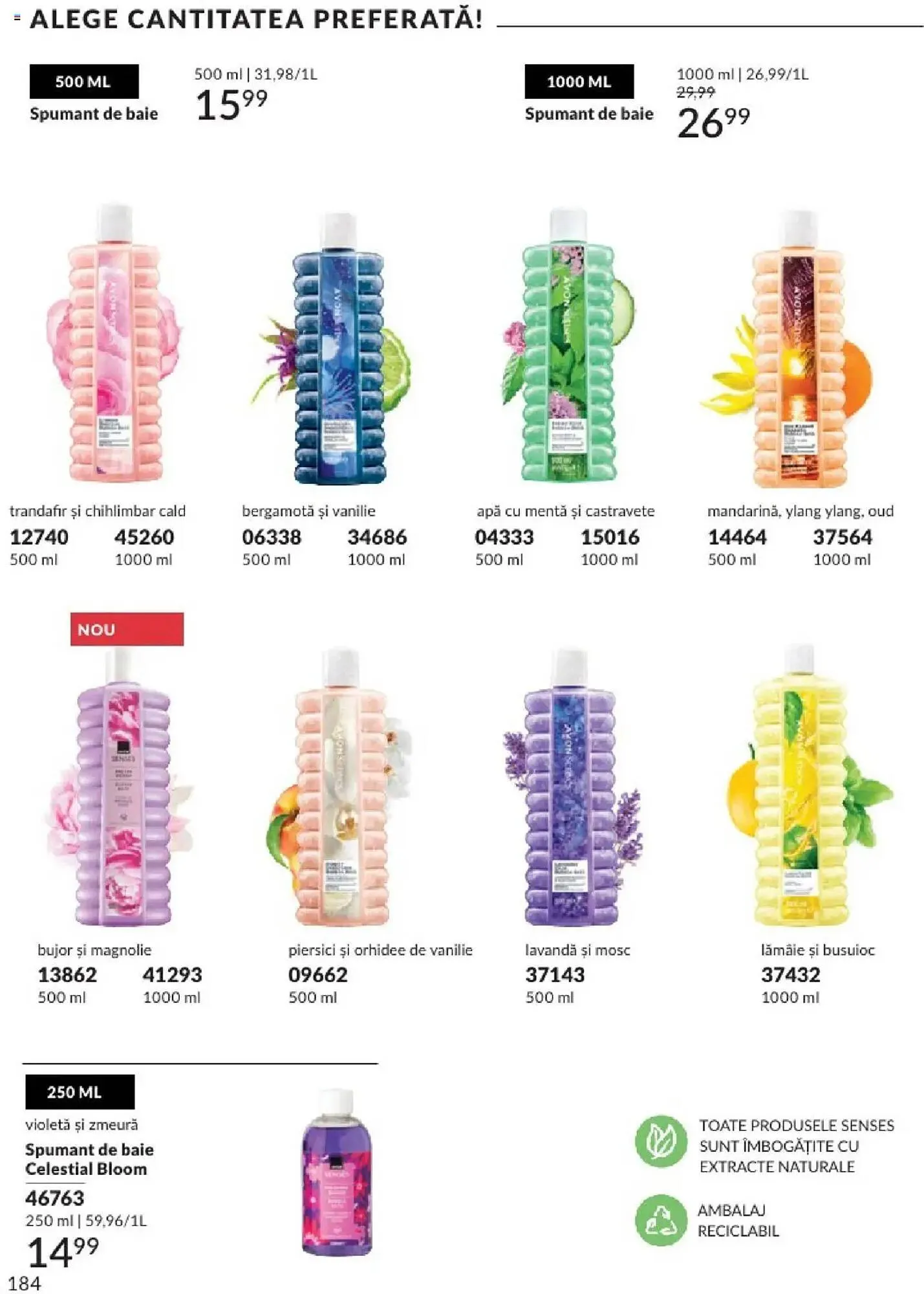 Catalog Catalog Avon de la 1 mai până la 31 mai 2025 - Revista Pagina 184