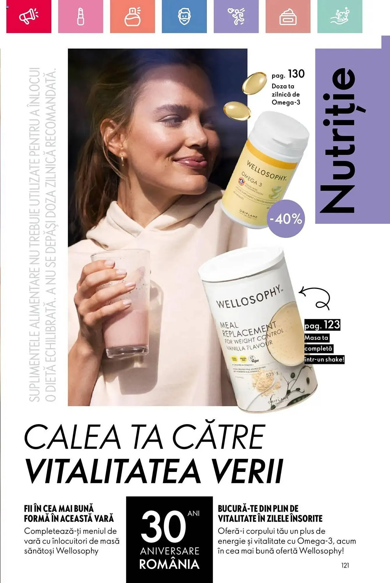 Catalog Catalog Oriflame de la 15 iunie până la 5 iulie 2025 - Revista Pagina 121