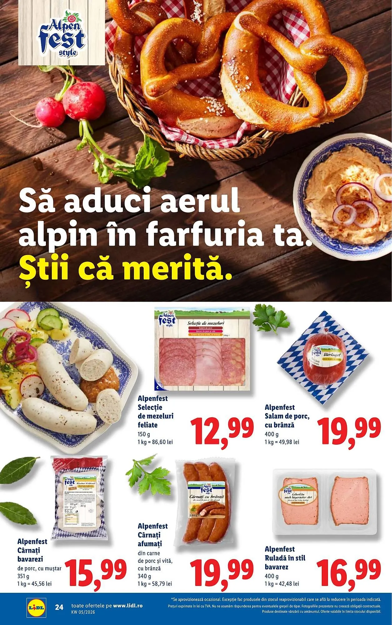 Catalog Catalog Lidl de la 26 ianuarie până la 1 februarie 2026 - Revista Pagina 24