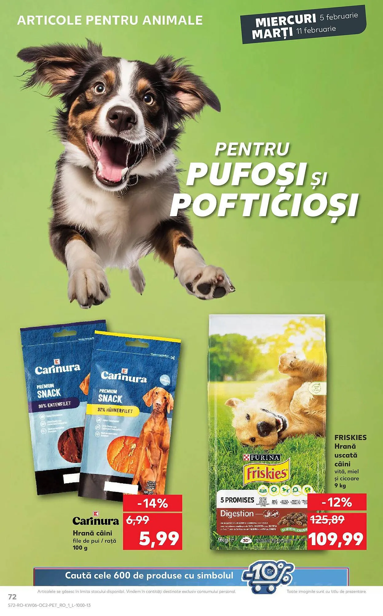 Catalog Catalog Kaufland de la 5 februarie până la 11 februarie 2025 - Revista Pagina 72