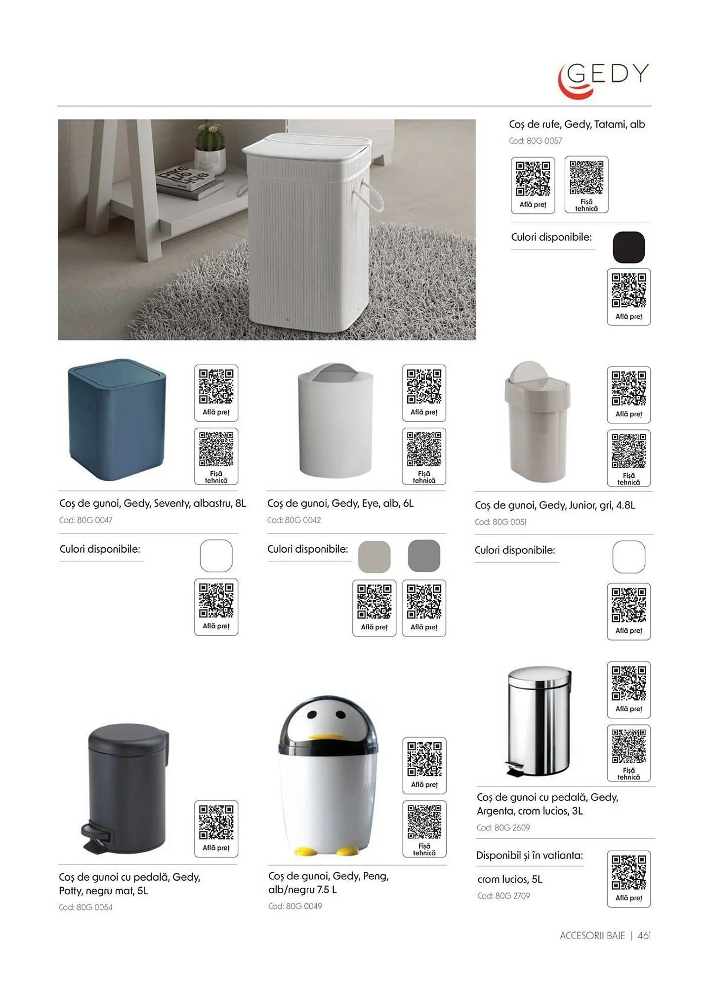 Catalog Catalog Romstal de la 1 aprilie până la 31 decembrie 2026 - Revista Pagina 461