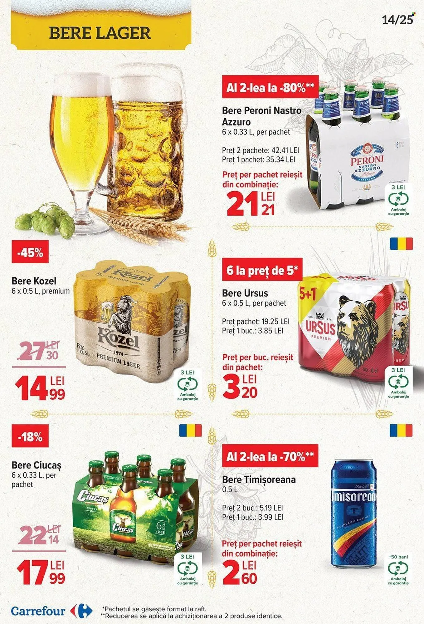 Catalog Catalog Carrefour de la 23 aprilie până la 6 mai 2025 - Revista Pagina 14