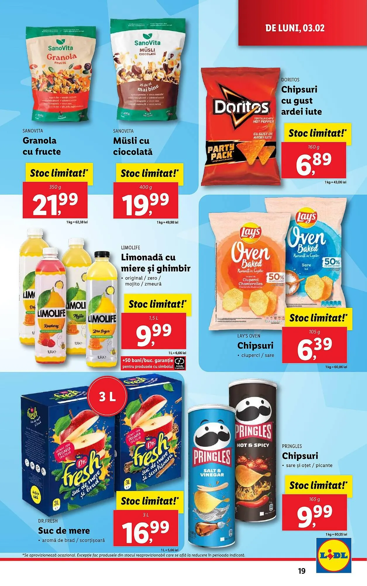 Catalog Catalog Lidl de la 3 februarie până la 9 februarie 2025 - Revista Pagina 19
