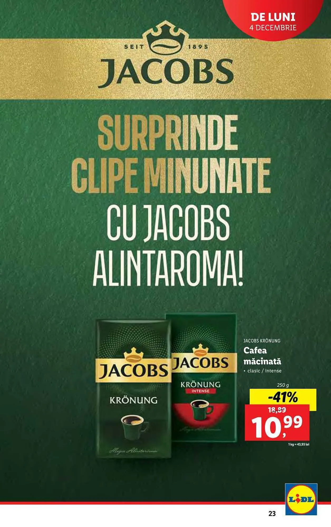 Catalog Lidl catalog de la 4 decembrie până la 10 decembrie 2023 - Revista Pagina 23