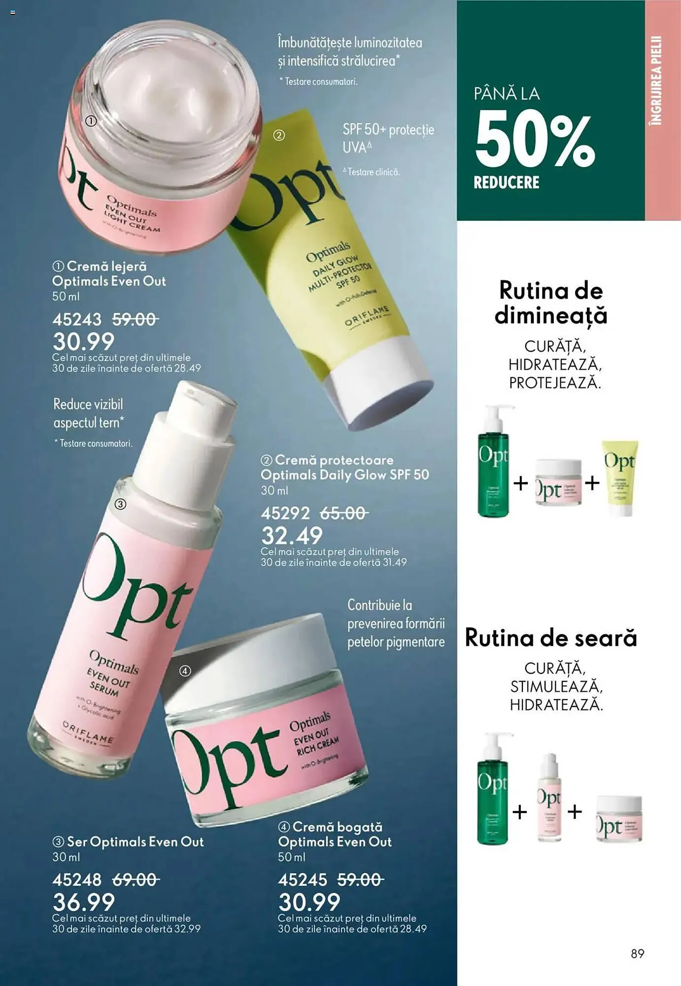 Catalog Catalog Oriflame de la 22 octombrie până la 11 noiembrie 2025 - Revista Pagina 89