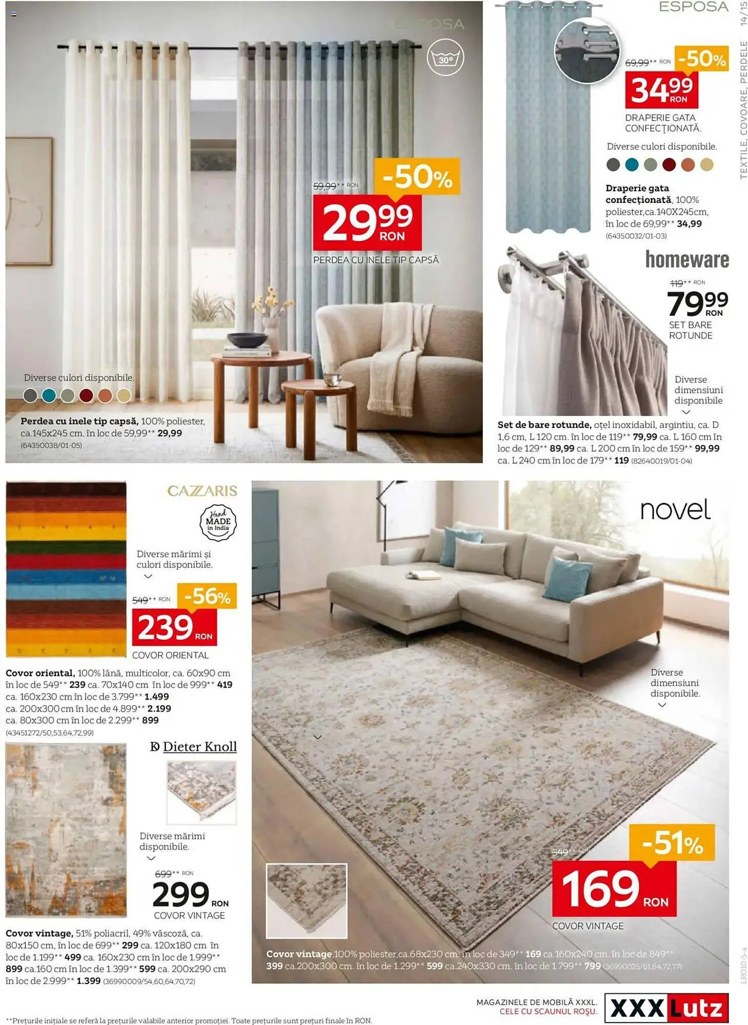 Catalog Catalog XXXLutz de la 5 octombrie până la 2 noiembrie 2025 - Revista Pagina 15