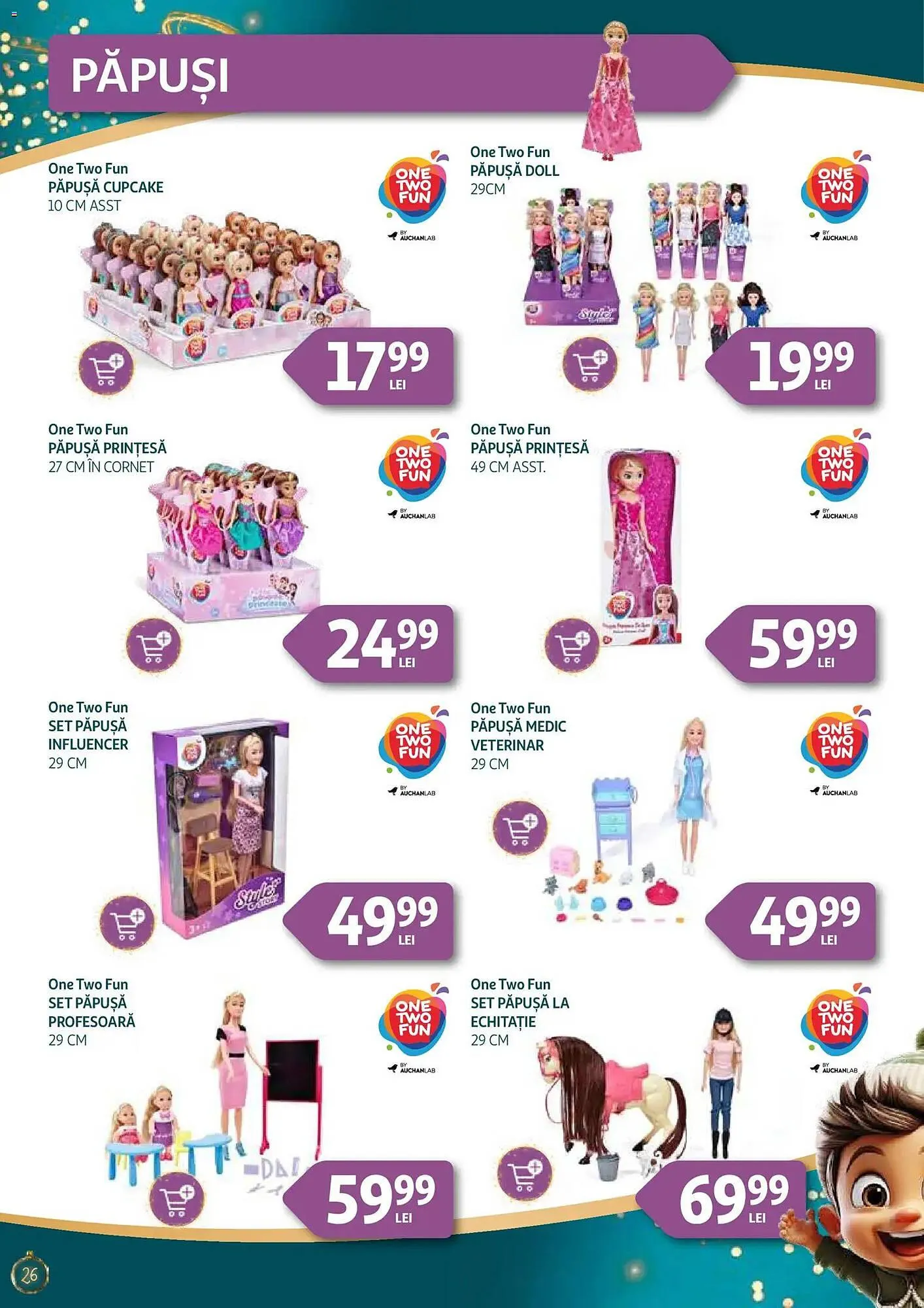 Catalog Catalog Auchan de la 25 noiembrie până la 24 decembrie 2025 - Revista Pagina 26