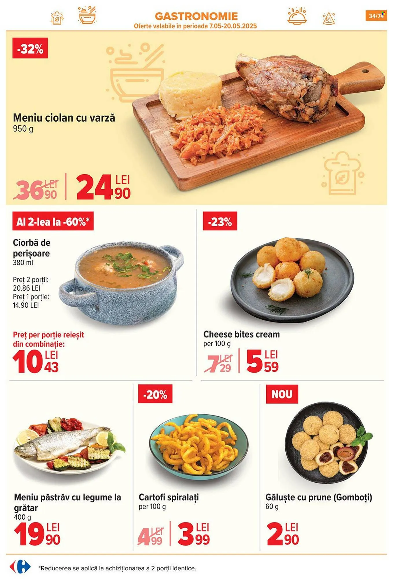 Catalog Catalog Carrefour de la 7 mai până la 20 mai 2025 - Revista Pagina 34