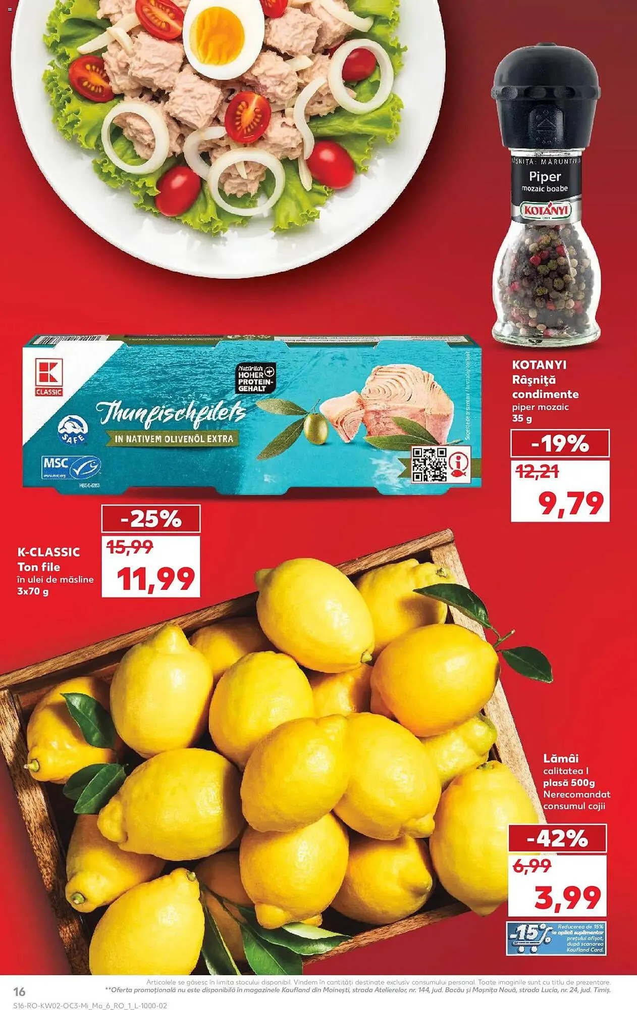 Catalog Catalog Kaufland de la 6 ianuarie până la 13 ianuarie 2026 - Revista Pagina 16