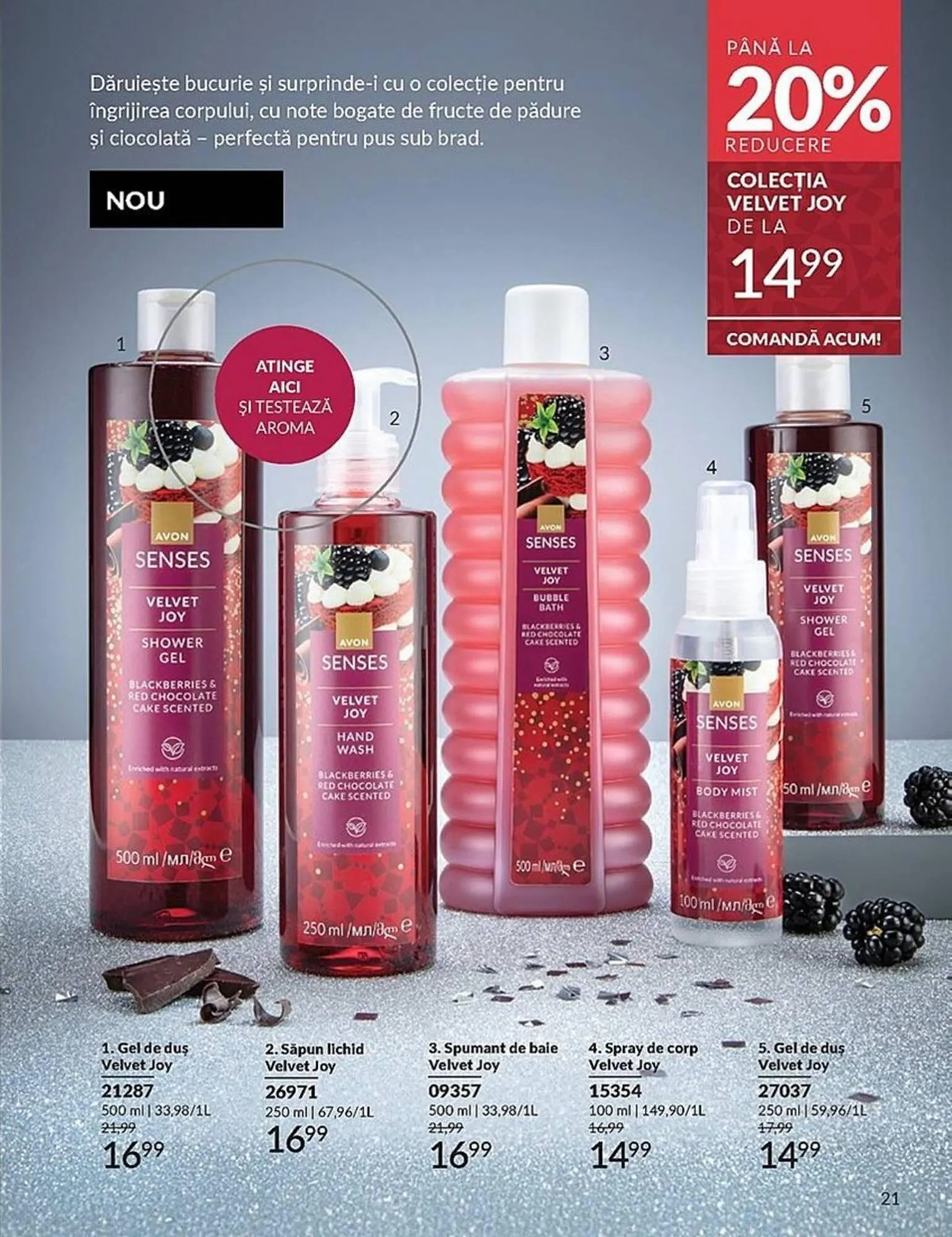 Catalog Catalog Avon de la 2 decembrie până la 31 decembrie 2025 - Revista Pagina 21