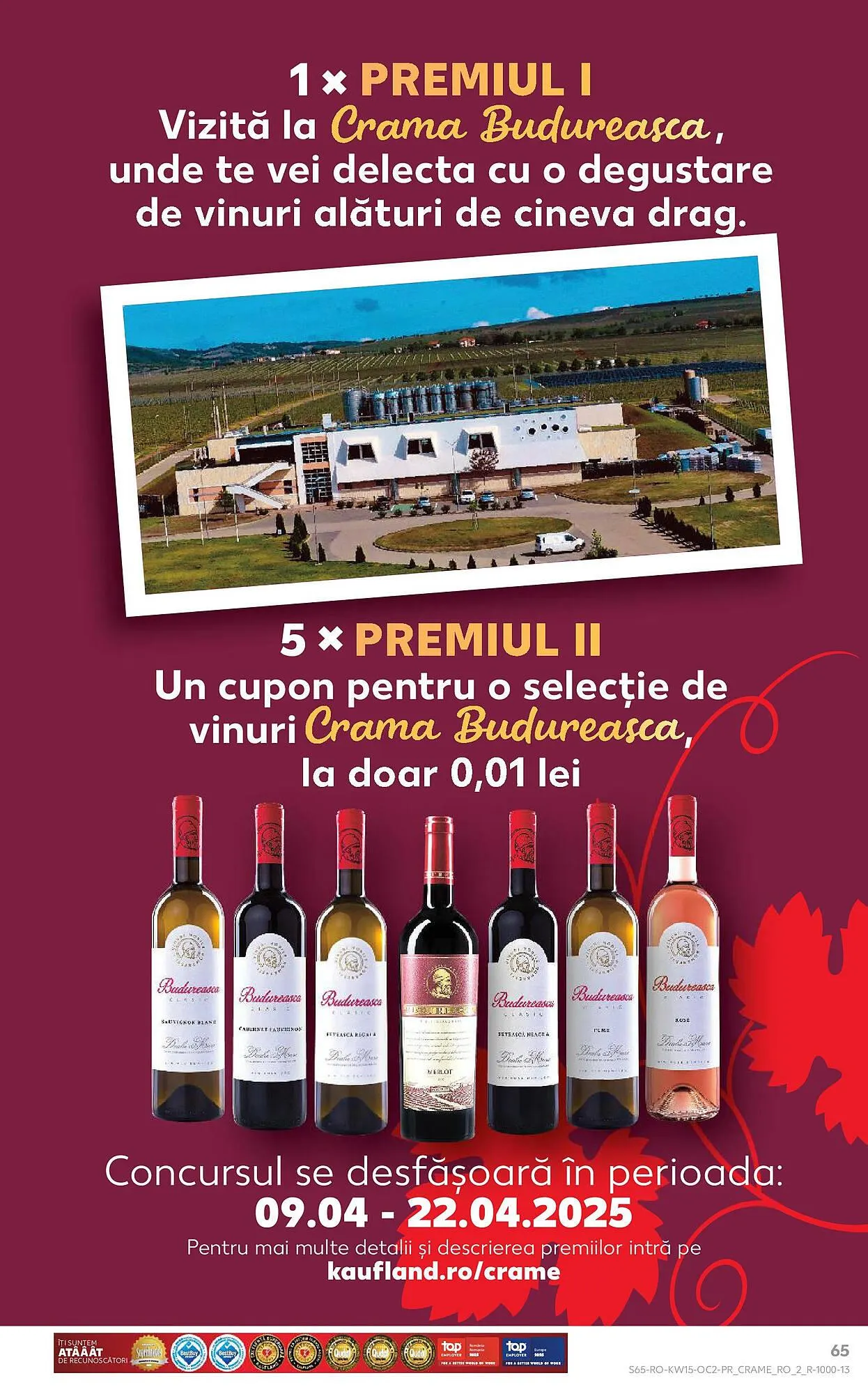 Catalog Catalog Kaufland de la 9 aprilie până la 15 aprilie 2025 - Revista Pagina 65