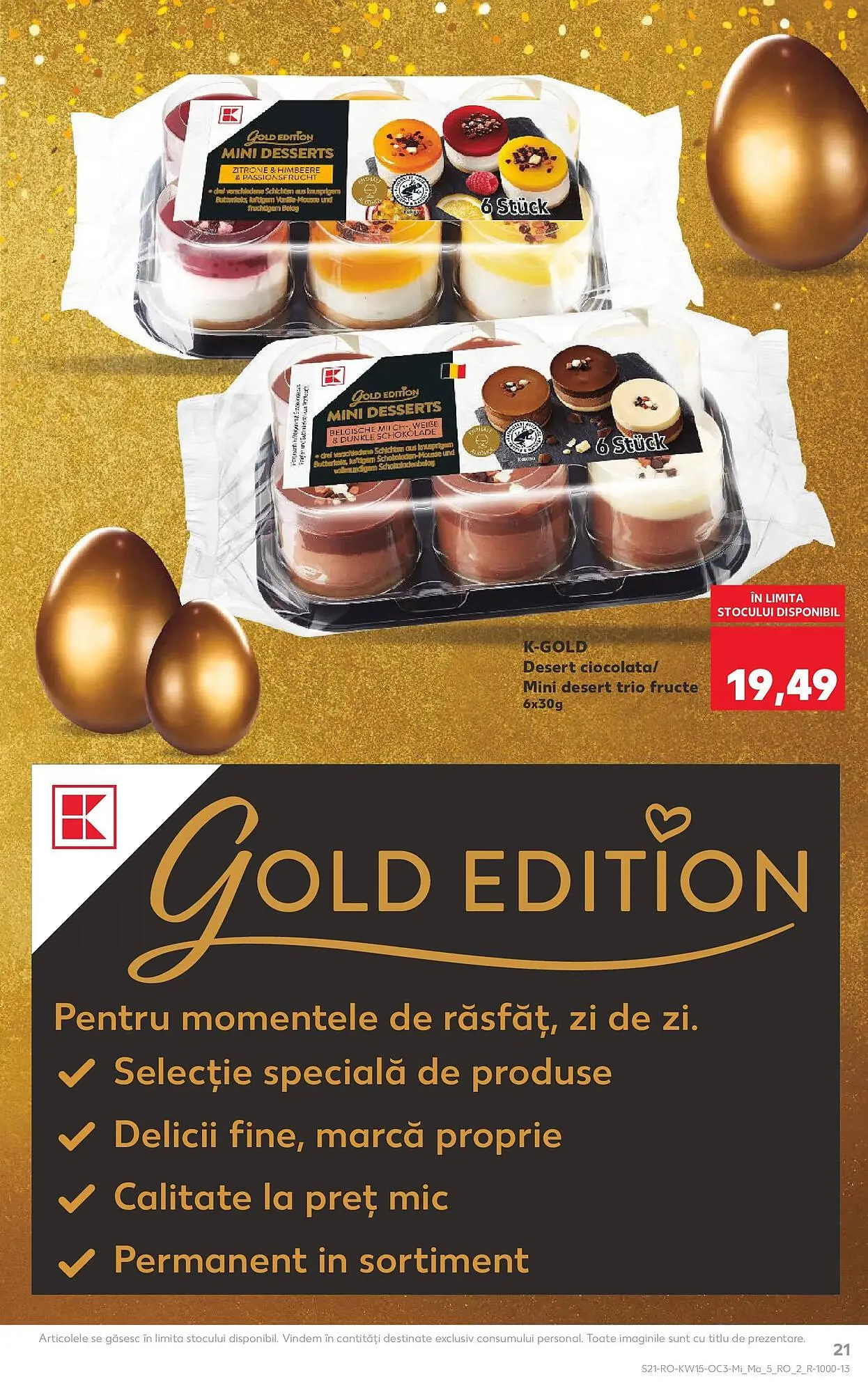 Catalog Catalog Kaufland de la 8 aprilie până la 14 aprilie 2026 - Revista Pagina 21