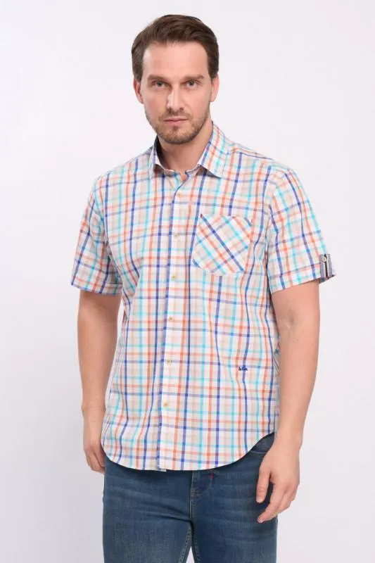 Lee Cooper - Camasa barbat cu maneca scurta regular cu model