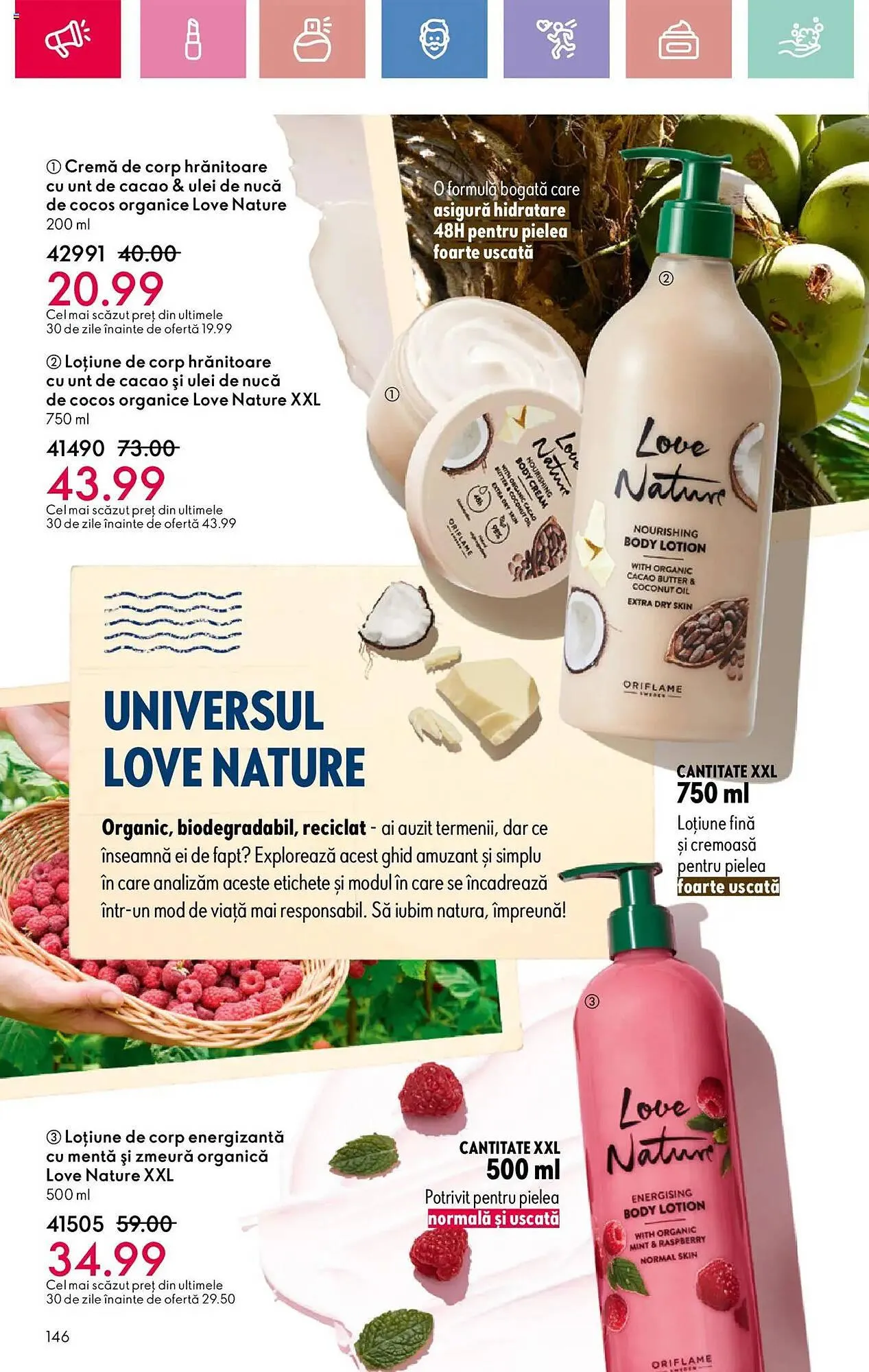 Catalog Catalog Oriflame de la 13 aprilie până la 3 mai 2025 - Revista Pagina 146