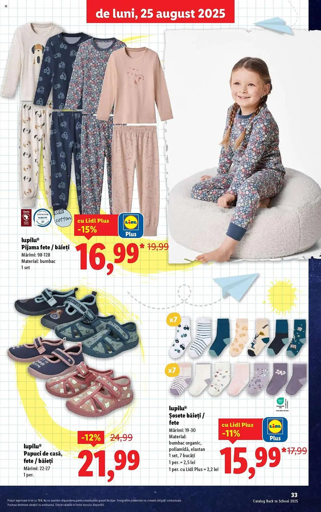 Catalog Catalog Lidl de la 11 august până la 31 august 2025 - Revista Pagina 33